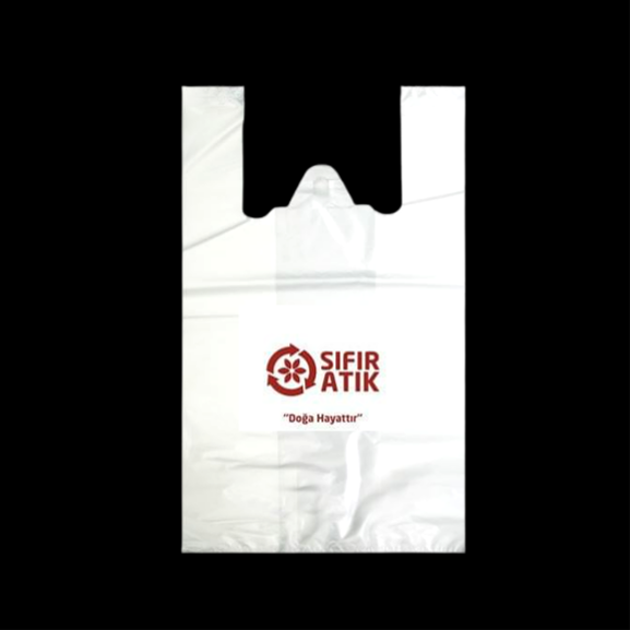 BASKILI HIŞIR ATLET POŞET